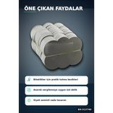 Alfa Brand Mukavva Bileklik Toka Kartı 6.5x7.5 cm 200 Adet Balya Takı Düzenleyici Organizer BX-313740 - Çok Renkli