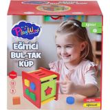 Alfa Brand ONY-411 Ahşap Eğitici Bultak Küp -Eco Lounge - 0