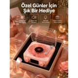 Alfa Brand Retro Bluetooth Hoparlör – Yumuşak Gece Lambası ve Saat Göstergeli Yeni Nesil - 0