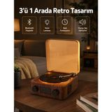 Alfa Brand Stereo Bluetooth Hoparlör – Gece Lambalı ve Saat Göstergeli Yeni Nesil - 0