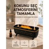 Alfa Brand Uzaktan Kumandalı Hava Nemlendirici Aromaterapi Difüzörü 2 4 8 Saat Zamanlayıcılı Siyah - Çok Renkli - 0