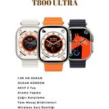 Alfa Brand Watch 8 Series Ultra Uyumlu T800 Ultra Şık Tasaraımlı 3 Tuş Aktif 2023 Akıllı Saat - Çok Renkli
