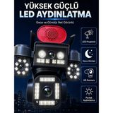 Alfa Brand Yüksek Güçlü LED Aydınlatma ve Gece Görüş Teknolojisi ile Günün Her Saatinde Net Görünt� - 0