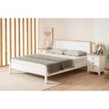 Alfa Country Batı Çocuk ve Genç Odası 120X200 Soft Beyaz Karyola - 120 x 200 cm