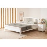 Alfa Country Kuzey 90X190 Çocuk ve Genç Odası Tek Kişilik Beyaz Karyola - 90 x 190 cm