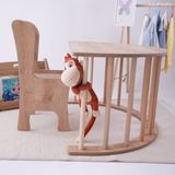 Alfa Country Montessori Pikler Aktivite ve Oyun Masası 3lü Set - Kahverengi