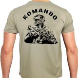 Alfa Giyim Alfa Komando Asker Baskılı Tişört - XL - Haki