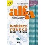 Alfa Ingilizce - Türkçe Genel Sözlük - Option-1