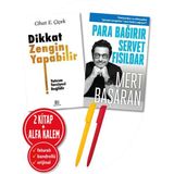 Alfa Kalem+ Cihat E. Çiçek 2 Kitap (Dikkat Zengin Yapabilir+Para Bağırır Servet Fısıldar) Ekonomi