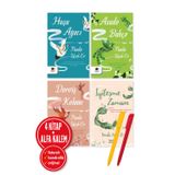 Alfa Kalem + Funda Uçuk Er 4 Kitap Set (Huşu Ağacı-Asude Bahçe-Derviş Kelamı-İyileşme Zamanı)