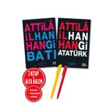 Alfa Kalem + (Hangi Batı + Hangi Atatürk) Attila İlhan 2 Kitap Set-Edebiyat/Deneme/Politika-İş Kültür