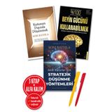 Alfa Kalem + Kutunun Dışında Düşünmek + Akıllı Kararlar İçin + %100 Beyin Gücünü)Som Bathla 3 Kitap