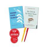 Alfa Kalem+ Süleyman Ibin 2 Kitap Yeni (En Çok Da Iyi Niyet Yorar Insanı+Bırakmak Kendini Bulmaktır)