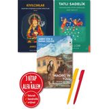 Alfa Kalem+James Low 3 Kitap (Kıvılcımlar+Tatlı Sadelik+Machig’in Yolu) Yeni Destek Kitap