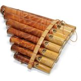 Alfa Life Marketing Bambu Pan Flüt Küçük Boy - Renkli