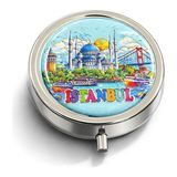Alfa Life Marketing Istanbul Temalı Ilaç Kutusu - Model 7 - Renkli - 0,5 ml