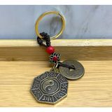 Alfa Life Marketing Metal Yin Yang Anahtarlık - Renkli - 0,5 ml