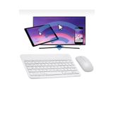 Alfa MEC Apple Ipad 10. Nesil 10.9 2022 A2696 A2757 A2777 Uyumlu Kablosuz Bluetooth Klavye Mouse+set