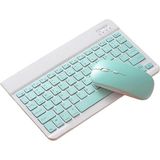 Alfa MEC Apple iPad 5. 6. Nesil 2017 2018 9.7 inç Uyumlu Mavi Kablosuz Bluetooth Klavye-Mouse