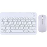 Alfa MEC Apple iPad Air 2 9.7 Uyumlu Beyaz Kablosuz Bluetooth Klavye-Mouse