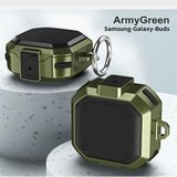 Alfa MEC Samsung Galaxy Buds 2 Pro Uyumlu Kılıf Antishock Darbe Korumalı Tank Kılıf - Haki