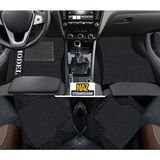 Alfa Romeo 147 2001 - 2010 Siyah Halı Siyah Kenar Petek Topuk