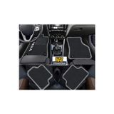Alfa Romeo 156 1997 - 2006 Siyah Halı Gri Kenar Petek Topuk