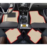 Alfa Romeo 159 2006 - 2011 Bej Halı Kırmızı Kenar Petek Topuk