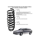 Alfa Romeo 159 (2006-2011) Uyumlu Standart Yay St101012r - Arka Helezon Yay Takımı - 2 Adet