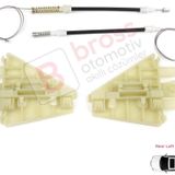 Alfa Romeo 159 939 2005-2011 4/5 Kapı İçin Elektrikli Arka Sağ Veya Sol Kapı Cam Kriko Tamir Seti
