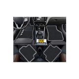 Alfa Romeo 166 1998-2007 Siyah Halı Gri Kenar Petek Topuk