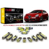 Alfa Romeo Giulietta Femex Parlak Beyaz Led İç Aydınlatma Ampul Seti