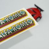 Alfa Romeo Logo Damla Silikon Torpido Çamurluk Yanı Sticker
