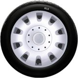 Alfa Romeo SKS-SJS 401 16 İnç 4 Adet Kırılmaz Jant Kapağı