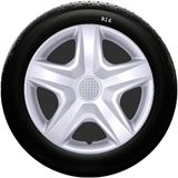 Alfa Romeo SKS-SJS 418 16 İnç 4 Adet Kırılmaz Jant Kapağı