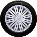 Alfa Romeo SKS-SJS 422 16 İnç 4 Adet Kırılmaz Jant Kapağı