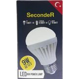 Alfa Seconder E27 9 Watt 12 Volt Led Solar Ampul Beyaz