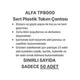 Alfa Takım TP-8000 Çantası Kırılmaz Su Geçirmez