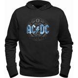 Alfa Tshirt Ac Dc Baskılı Siyah Erkek Sweatshirt