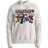 Alfa Tshirt B2643 Ekru Minecraft Erkek Sweatshirt