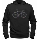 Alfa Tshirt Bisiklet Siyah Erkek Sweatshirt