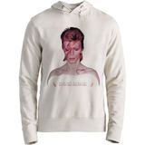 Alfa Tshirt David Bowie Ekru Erkek Sweatshirt