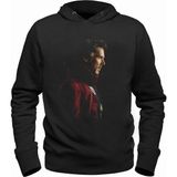 Alfa Tshirt Doctor Strange Siyah Kapşonlu Erkek Sweatshirt