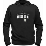Alfa Tshirt Doctor Who Siyah Erkek Sweatshirt