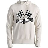 Alfa Tshirt Formua 1 Ekru Erkek Sweatshirt