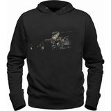 Alfa Tshirt Formula Siyah Erkek Sweatshirt