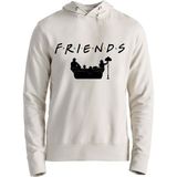 Alfa Tshirt Friends Ekru Erkek Sweatshirt