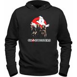 Alfa Tshirt Ghostbusters-Hayalet Avcıları Siyah Kapşonlu Erkek Sweatshirt