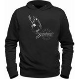 Alfa Tshirt Gun N Roses Siyah Kapşonlu Erkek Sweatshirt