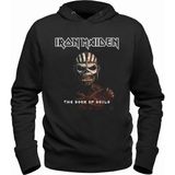Alfa Tshirt Iron Maiden Siyah Kapşonlu Erkek Sweatshirt